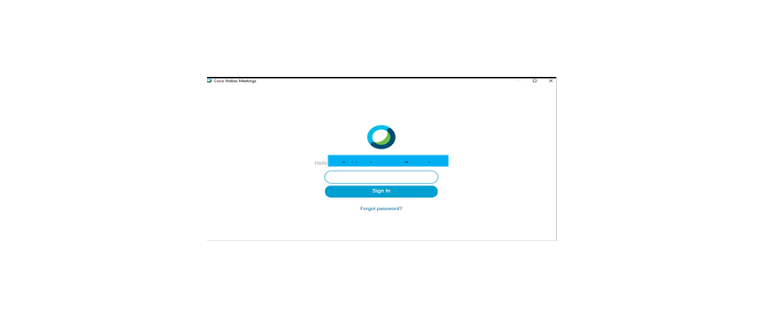 منصة Webex