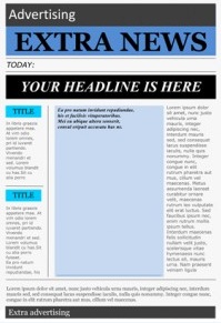 Free Word Newspaper Template