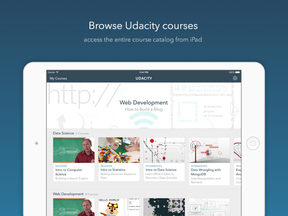 udaciity apps for iphone